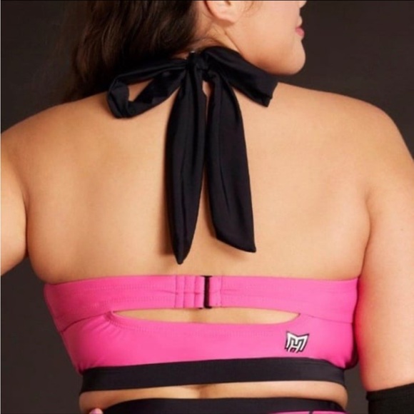 MONSTER HIGH Draculaura Plus 3X Swim Top Bikini Halter Swim Suit Top - Picture 5 of 5